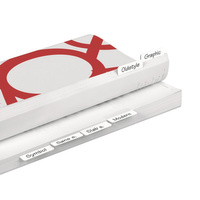 Zakładki indeksujące Djois x 3L dwustronne 24 sztuki 12x40mm białe