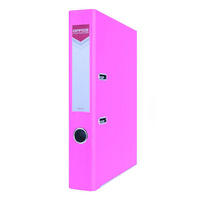 Segregator A4 wąski 55mm z szyną Office Products Officer różowy