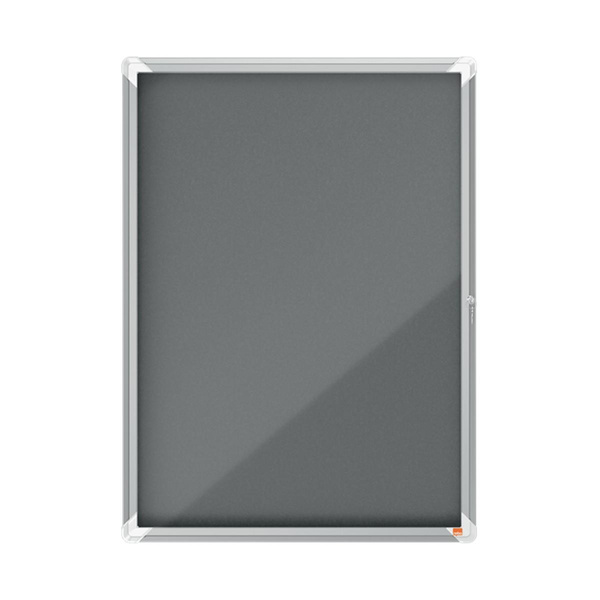 Gablota filcowa wewnętrzna Nobo Premium Plus 709x970mm szary