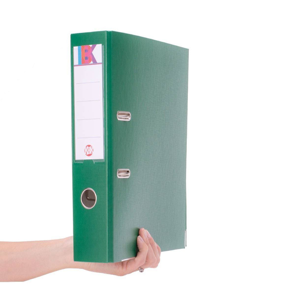 Segregator A4 szeroki 75mm KBK zielony