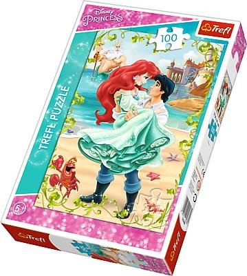 Puzzle 100 Spotkanie na plaży Princess