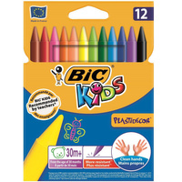 Kredki świecowe Bic Kids Plastidecor 12 kolorów