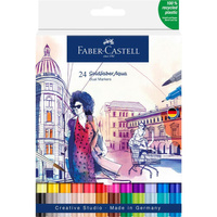 Pisak akwarelowy Faber Castell Goldfaber Aqua 24 kolory