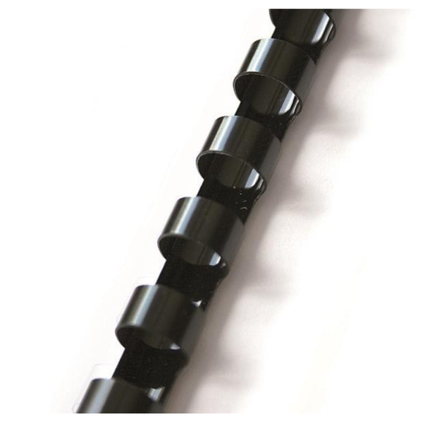Grzbiety do bindowania 4,5mm Opus - 100 sztuk czarny