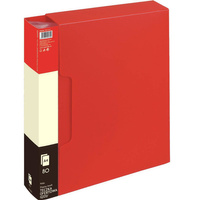 Teczka ofertowa Grand A4 80 koszulek czerwony