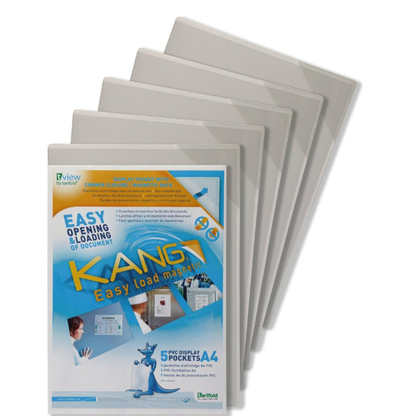 Kieszeń magnetyczna Djois x Tarifold Kang Easy Load A4 5 sztuk