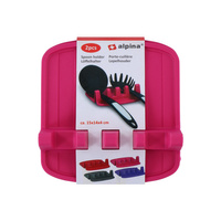 Uchwyt na przybory kuchenne 2 sztuki różowy Alpina