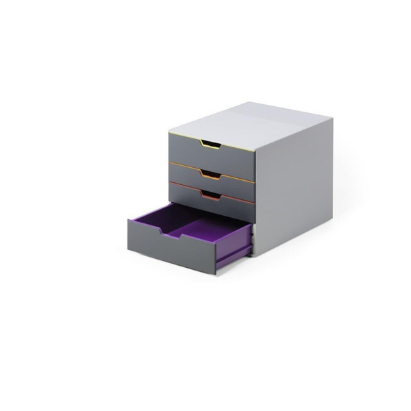 Pojemnik na dokumenty Durable Varicolor Maxi z 4 szufladkami