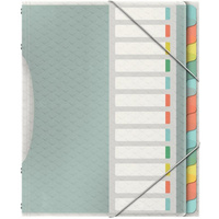Teczka segregująca Esselte Color Breeze 12 przekładek