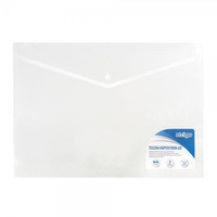 Teczka kopertowa A3 Strigo PP pozioma transparentna