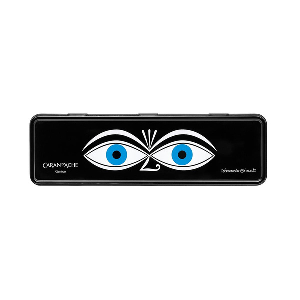 Długopis automatyczny Caran d`Ache 849 Alexander Girard Black M w pudełku