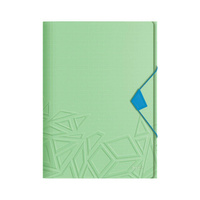 Teczka z gumką Leitz Urban Chic A4 15 mm zielony