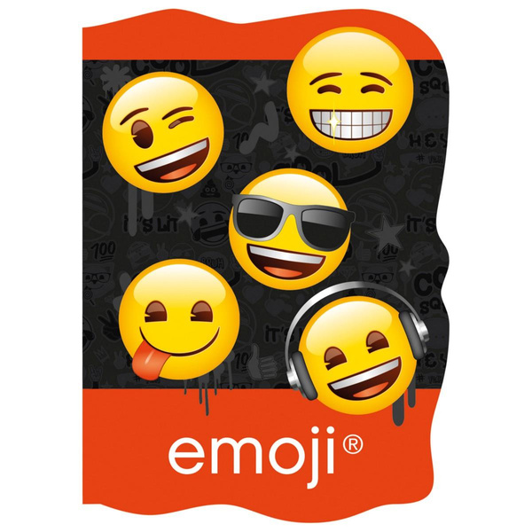 Notes kształtowy A6 Emoji