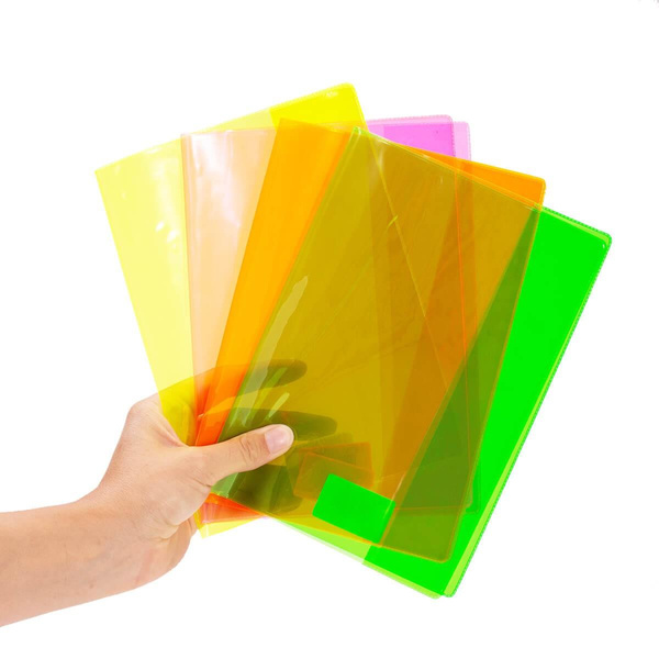 Okładka na zeszyt Panta Plast A5 neonowa zielony