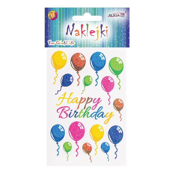 Naklejki balony NK-8948 Aliga