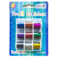Druciki aluminiowe Aliga DA-3656 9 kolorów