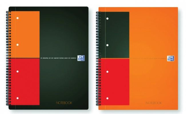 Kołonotatnik A4 80 kartek kratka Oxford Notebook International