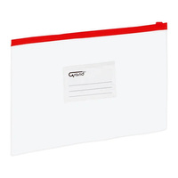 Torebka z suwakiem Grand EC007B A5 czerwony