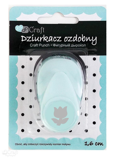 Dziurkacz ozdobny Tulipan 5 1,6cm Dp Craft