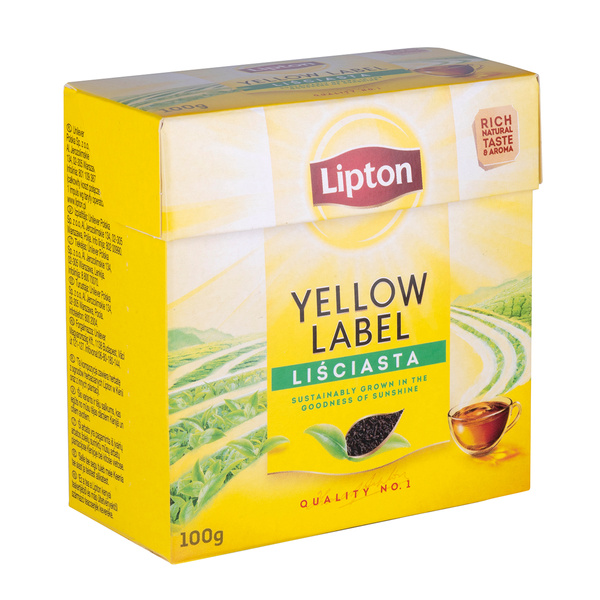 Herbata liściasta czarna Lipton 100g