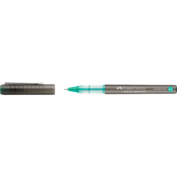 Cienkopis kulkowy Free Ink Faber Castell 0.5mm zielony