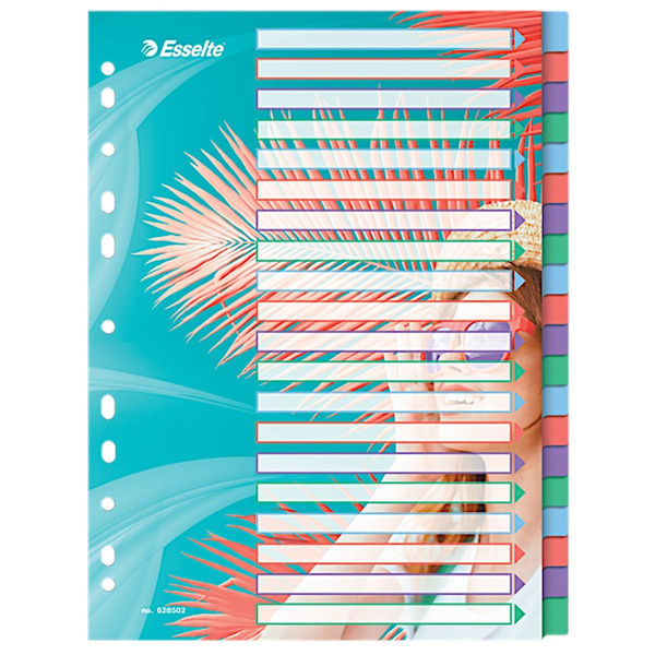 Przekładki do segregatora A4 PP 1-20 Esselte Colour'Breeze