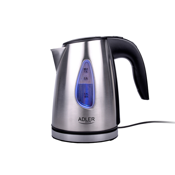 Czajnik elektryczny Adler AD 1203 1L srebrny