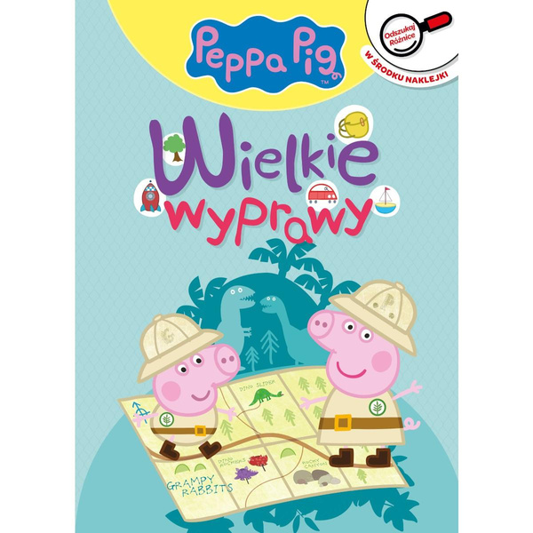 Książeczka Peppa Odszukaj różnicę