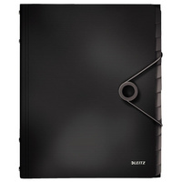 Teczka segregująca Leitz Solid z 12 przekładkami czarny