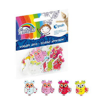 Ozdoby drewniane Fiorello GR-WD605 Sowa