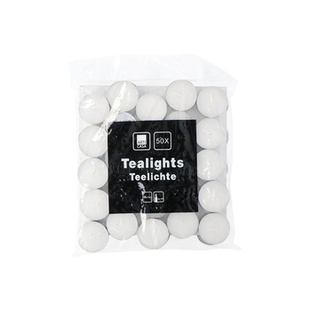 Świeczki Tealight podgrzewacze bezzapachowe 50 sztuk Arti Casa