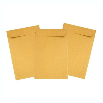 Koperty C5 (162x229 mm) brązowe HK z paskiem - 500 sztuk