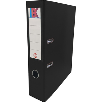 Segregator A4 szeroki 75mm z szyną KBK czarny
