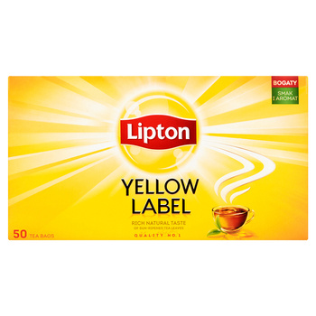 Herbata Lipton Yellow Label 50 torebek