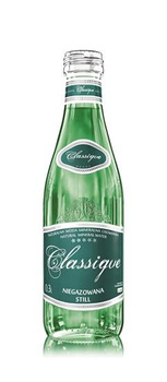Woda mineralna niegazowana w szklanej butelce 300ml Cisowianka