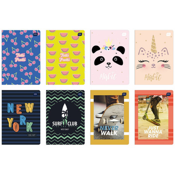 Zeszyt A5 w kratkę 32 kartek Interdruk