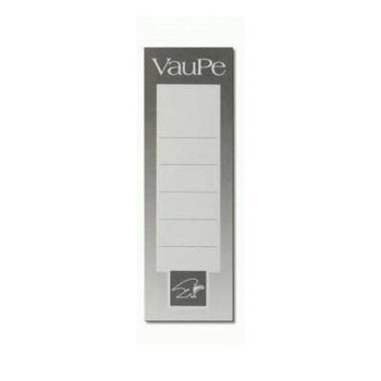 Etykieta do segregatora o grzbiecie 75mm VauPe wsuwana - 25 sztuk