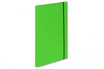Teczka skrzydłowa z gumką Vaupe Caribic 20mm jasnozielony