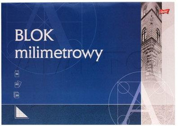 Blok milimetrowy A3 20 kartek Unipap