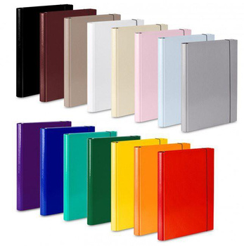 Teczka skrzydłowa z gumką VauPe A4 40mm zielony