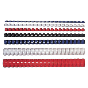 Grzbiety do bindowania 22mm Fellowes - 50 sztuk czarny