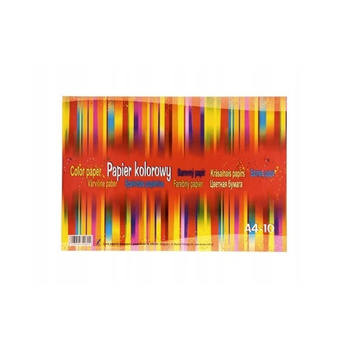 Zeszyt papierów kolorowych A4 Kreska