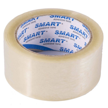 Taśma pakowa Smart 48mm x 100m bezbarwna kauczuk naturalny