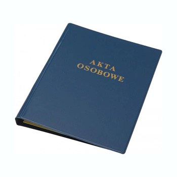 Teczka do akt osobowych Panta Plast  granatowy