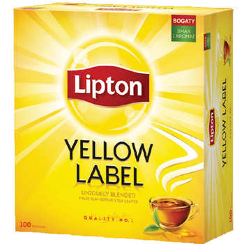 Herbata Lipton Yellow Label 100 torebek