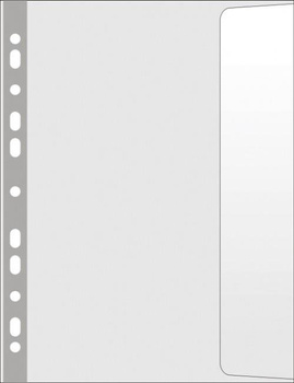 Koszulki na dokumenty Donau A4 z klapką groszkowe - 10 sztuk