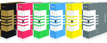 Pudełko archiwizacyjne Donau A4 10cm niebieski