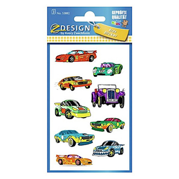Naklejki dla dzieci Zweckform Kids Samochody