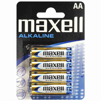 Baterie AA LR06 1.5V Maxell (4 szt.)