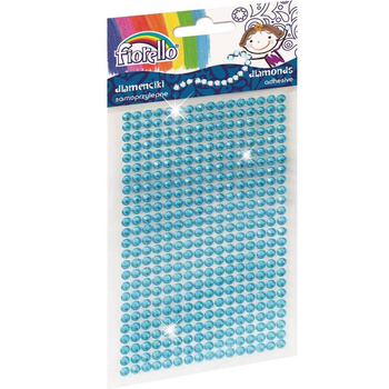 Diamenciki samoprzylepne Fiorello błękitne GR-DS039-2